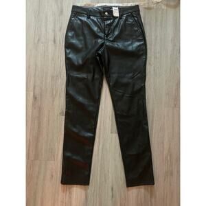NWT The Limited Pleather Ankle Pants High Waisted